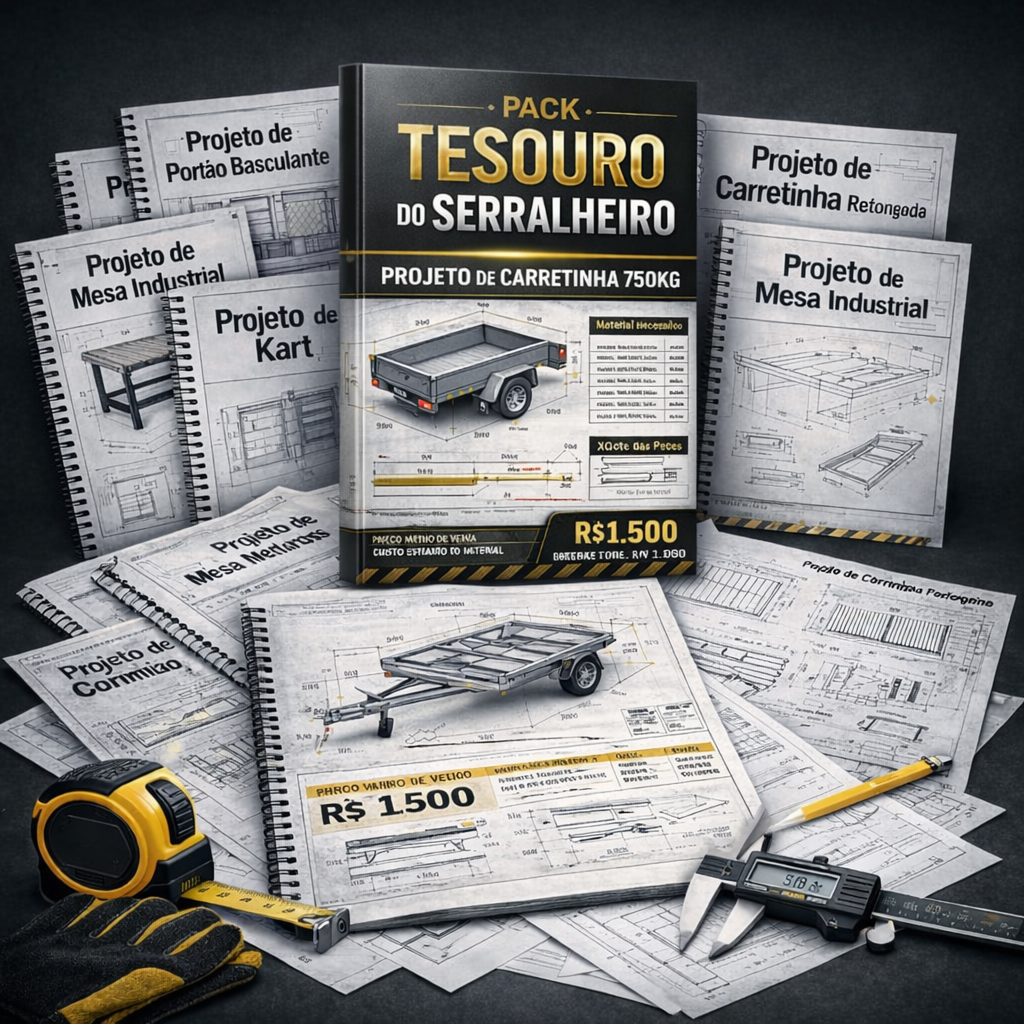 Pack Tesouro do Serralheiro